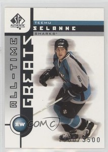 2001-02 SP Authentic /3500 Teemu Selanne #107 HOF