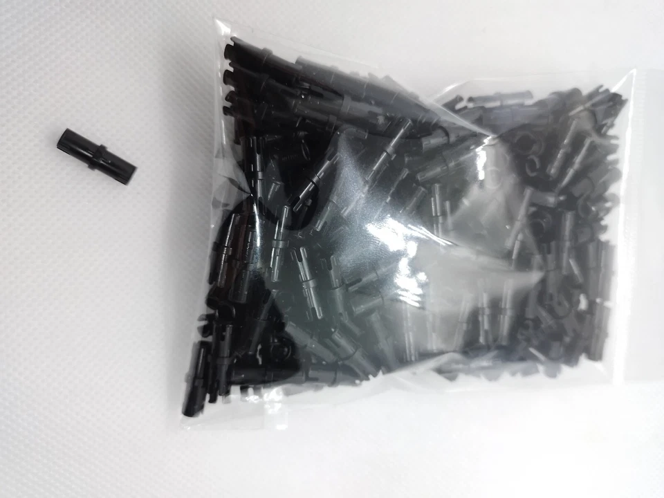 LEGO 2780 10x Black Connector Peg With Friction 4121715