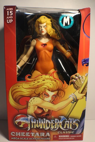 2013 Mezco CON EXCLUSIVE THUNDERCATS CHEETARA MEGA SCALE ACTION FIGURE - NIB Cover
