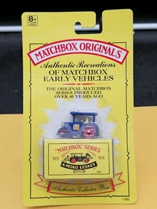MATCHBOX ORIGINALS No1 A Moko Lesney-AUTHENTIC RECREATIONS Road Roller - Picture 1 of 2
