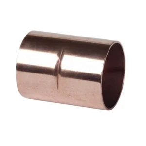 Copper End Feed Straight Coupler - Picture 1 of 1