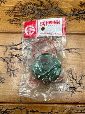 Rollo de cinta de manillar de plástico verde lima Schwinn vintage nuevo en stock Foto 1 de 2