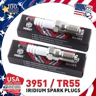 Set of 6 Iridium Spark Plugs For Chevrolet C4500 Kodiak Ford F-150 4.6L Genuine Foto 1 de 4