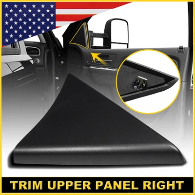 Panel de ajuste superior de la puerta delantera derecha para GMC Sierra 1500 2500 HD 3500 HD 2007-2014 Foto 1 de 4