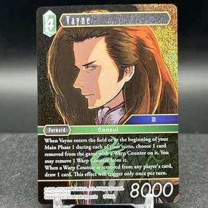 Tarjeta de Final Fantasy Vayne 19-036L Foil - Imagen 1 de 2