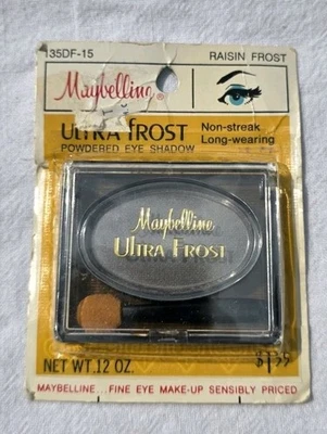 Sombra de ojos en polvo Maybelline Ultra Frost Raisin Frost 135DF-15 de colección nueva en caja (F1) Foto 1 de 2