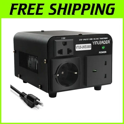 Step Up/Down Power Converter 110/120V to 220/230/240V - Image 1 of 4