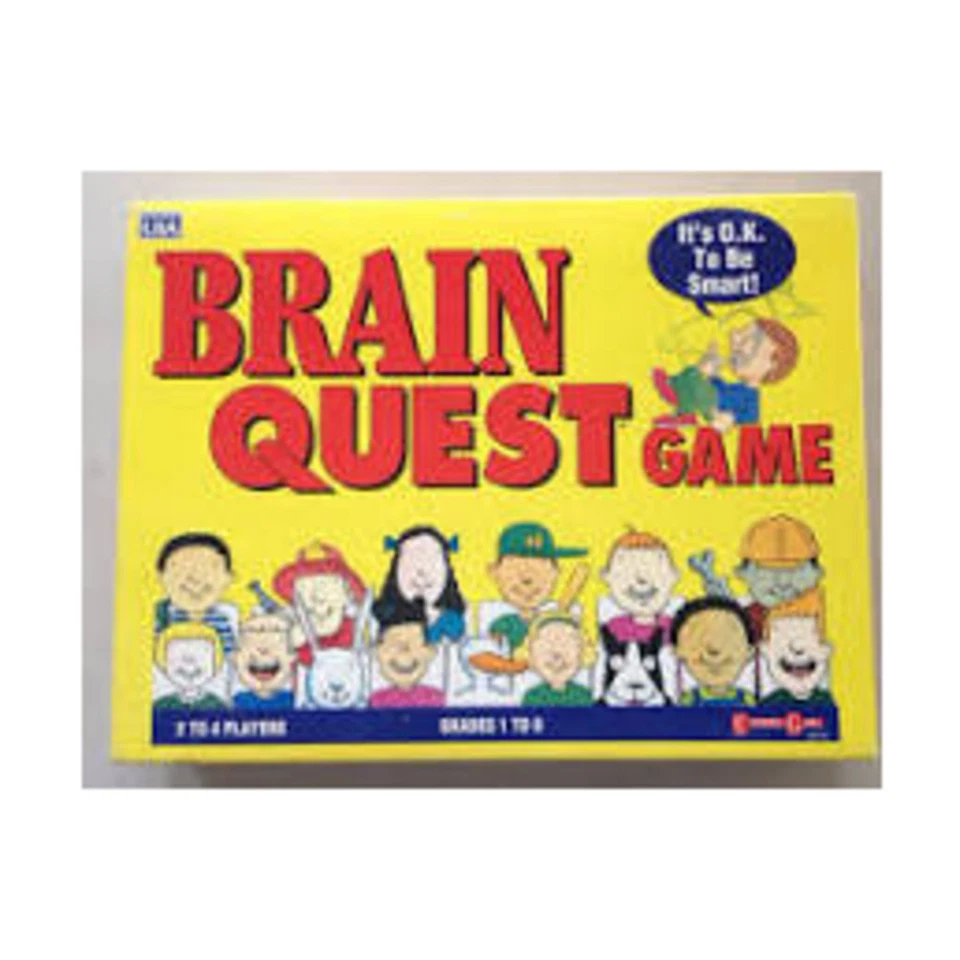 University Games Boardgame Brain Quest Game (1993 Ed) Box VG+/EX - Image 1 of 1