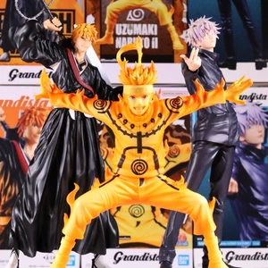 Naruto Kurama Link Mode & Gojo & Ichigo Kurosaki Figurenset Grandista - Banpresto - Bild 1 von 22