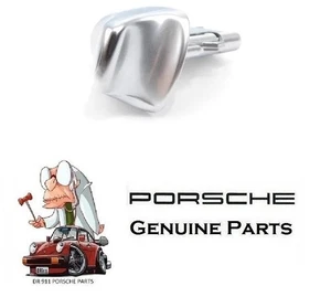 Perilla de respaldo de asiento genuino Porsche 911 Boxster Cayman plateado Galvano (derecha) - Imagen 1 de 1