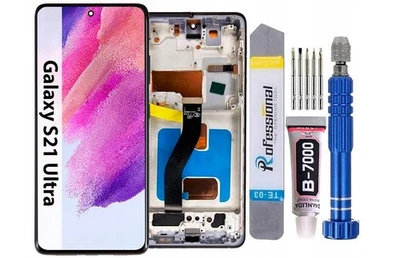 Für Samsung S21 Ultra G998 Display Incell LCD Bildschirm Rahmen