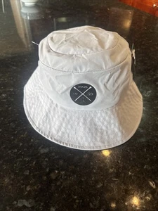 Ping Light Grey/Black Drawstring Bucket Hat New - Picture 1 of 10