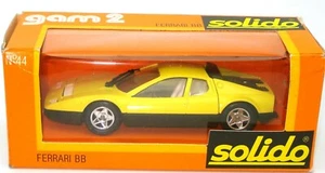 SOLIDO VINTAGE NO. 44 1/43 FERRARI BB - YELLOW - MINT BOXED - Picture 1 of 4