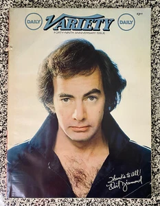 Variety Magazine - 49th Anniversary Issue - Neil Diamond - 1982 - Picture 1 of 7