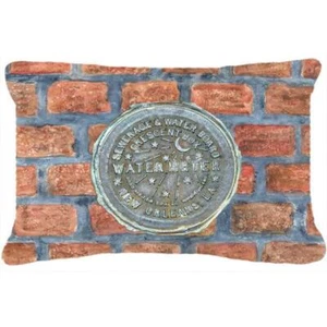 Carolines Treasures 8829PW1216 12 x 16 In. New Orleans Watermeter on Bricks I... - Picture 1 of 1