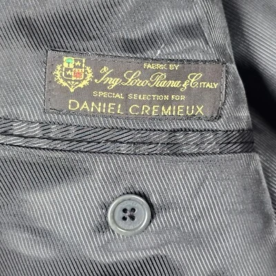 Daniel Cremieux Ing Loro Piana Mens Polka Dot Wool Sportcoat Jacket Blazer 46R - Image 1 of 4