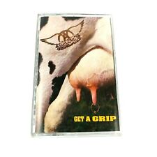 Get a Grip Aerosmith (kaseta, kwiecień-1993, Geffen Records) Livin' On The Edge