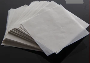 Weighing Paper Shiny surface comfirms complete transfer 500 Pieces/bag - Imagen 1 de 3