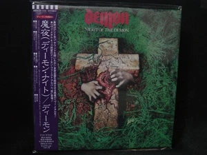 DEMON Night Of The Demon + 4 JAPAN MINI LP CD Lawless Iron Cross NWOBHM ! - Picture 1 of 2