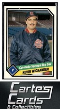 Kevin Wickander 1989 CMC Colorado Springs Sky Sox #5  Cleveland Indians