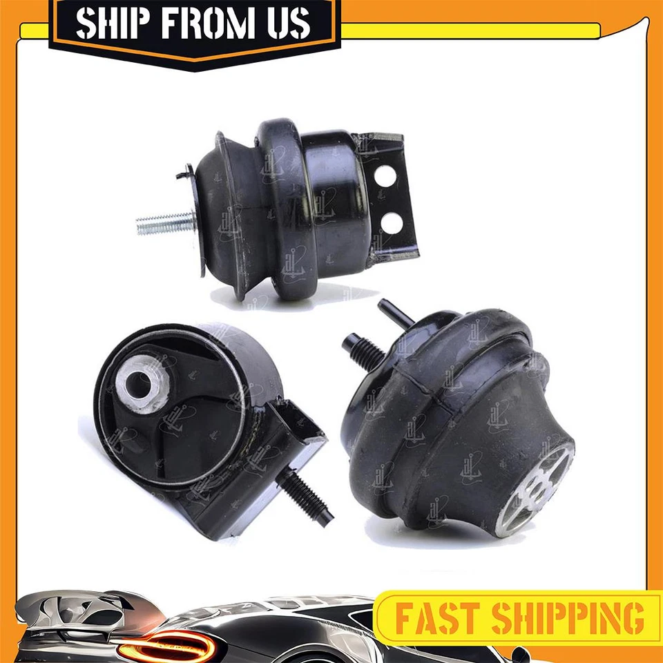 Juego de 3 montaje de transmisión de motor para Ford Taurus 2000-2005 Mercury Sable 2000-2005 Foto 1 de 4