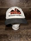 Vtg Wartburg Knights Football Hat Cap Fitted 7 1/2 White Coaching Staff Usa Made