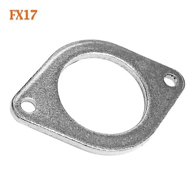 FX17 3" ID Flat Oval Two Bolt Exhaust Flange Repair Replacement Fits 3" Pipe - Image 1 of 3