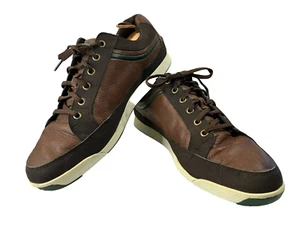 FootJoy Contour Men's Spikeless Casual Golf Shoes Sz 11.5 W Leather Brown 54275 - Picture 1 of 7