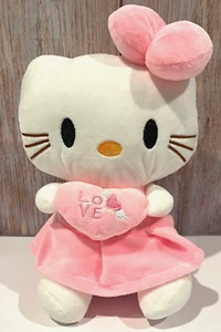 Hello Kitty Pink Love Plush No Brand No tags Has String to Hang for Decor - Picture 1 of 6