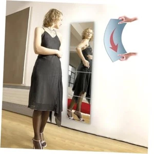 Unbreakable Wall Mirror Full Length Mirror Tiles,Long Mirrors 10"x10" -4 PCS - Picture 1 of 8