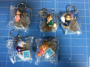 Sega, Figura Llavero Evangelion, Festival de Verano versión Yukata, Juego Completo de 5 Artículos - Imagen 1 de 6