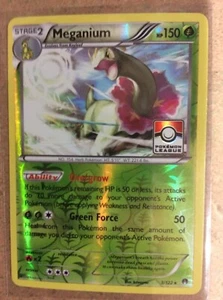 Pokemon XY Breakpoint 3/122 Meganium Reverse Holo League Promo - Pack pulled - Picture 1 of 1