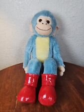 Dora and the Lost City of Gold BOOTS PLUSH MONKEY Explorer Stuffed Animal Blue