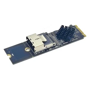 36PIN Mini-SAS/SATA Hard Disk Adapter M.2 NVME to SFF 8087 Expansion Card - Afbeelding 1 van 5