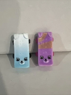 Shopkins Season 5 运动凯蒂滑板 PETKINS(蓝色)和紫色 — 第 1/2 张图片