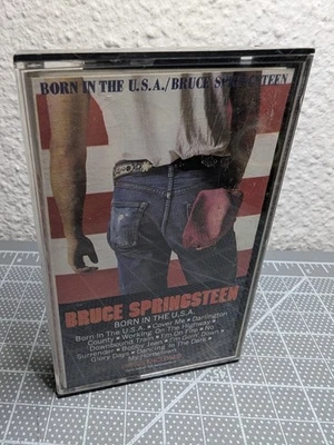 VTG ✅ Bruce Springsteen Born In The USA Cassette Tape ✅ 1984 Columbia Records - Image 1 of 4