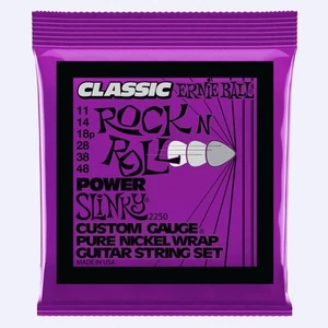 Cuerdas para guitarra eléctrica Ernie Ball Power Slinky clásicas rock n roll níquel 11-48 - Imagen 1 de 1