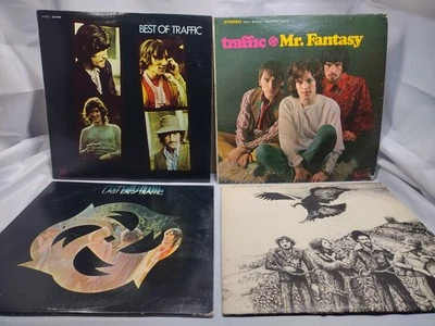 4 LPs TRAFFIC Lot Mr. Fantasy, Best Of, Eagle Flies , Last Exit LP VG Sterling - Image 1 of 4