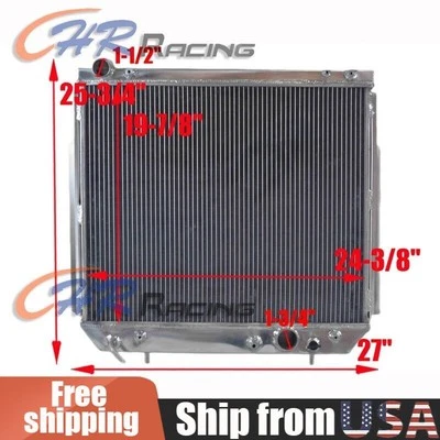 Radiador de aluminio para Jeep Grand Cherokee 3.1 TD WJ/WG 1999-2005 1999 2000 2002 Foto 1 de 4