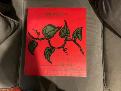 Chateau Ste. Caja de vino de madera Michelle 1996 serie artista - bastante vacía Foto 1 de 4