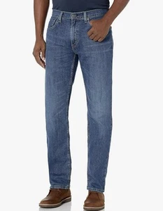 New - Levi's 559 Relaxed Straight Stretch Blue Jeans Mens Size 40x30 - Picture 1 of 6