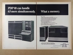 1969 Bryant 2-A Disc File for Digital PDP-10 Computer vintage print Ad - Picture 1 of 1