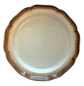 MIKASA Platter Whole Wheat 12.5" Round Serving Plate Stoneware Earthenware E8000 - Picture 1 of 5
