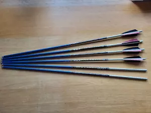 6 X Easton RX7 Arrows 23 spine 30.4" amo - Picture 1 of 5