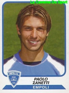 108 PAOLO ZANETTI ITALIA EMPOLI FC STICKER CALCIATORI 2004 PANINI - Picture 1 of 1