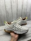 Nike Air Max Fingertrap 2014 Athletic Shoes Size 10 White Gum Leather 653987 107