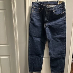 Levi Strauss & Co 550 Relaxed Fit Men's Med Blue Jeans Size W38 L32 - Picture 1 of 10