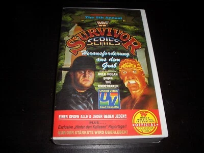 ***WWF/WWE***SURVIVOR SERIES 91***VHS***UNITED VIDEO*** - Bild 1 von 3