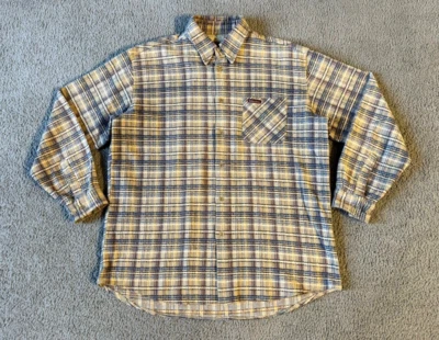 VTG Marlboro Classics Men's Plaid Cotton Blend Button Up Shirt - Size XL - Image 1 of 4