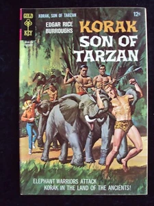 KORAK SON OF TARZAN #19 1967 GOLD KEY SILVER AGE JUNGLE COMIC - Picture 1 of 2